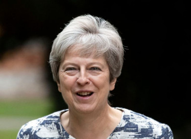 British Prime Minister Theresa May