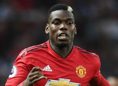Paul Pogba (file pic).