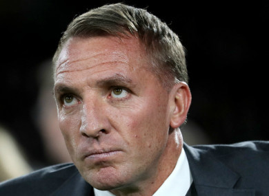 Celtic manager Brendan Rodgers.