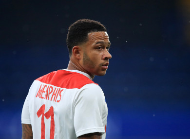 Memphis Depay, Olympique Lyonnais.