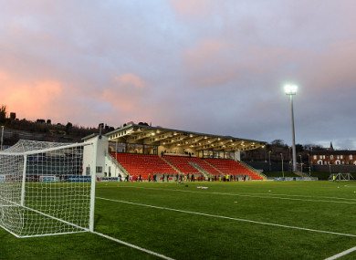 Derry City's Brandywell Stadium.