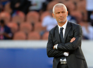 Fabrizio Ravanelli (file pic).