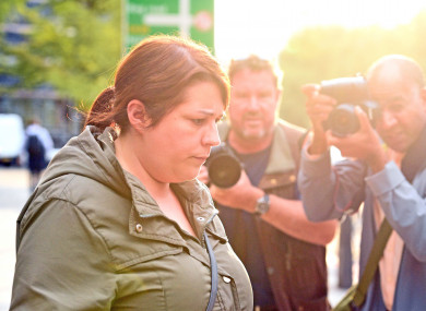 Jenny McDonagh, who worked for Kensington and Chelsea Council, leaving Westminster Magistrates Court earlier this year.