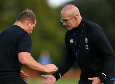 John Mitchell puts Dylan Hartley through his paces.