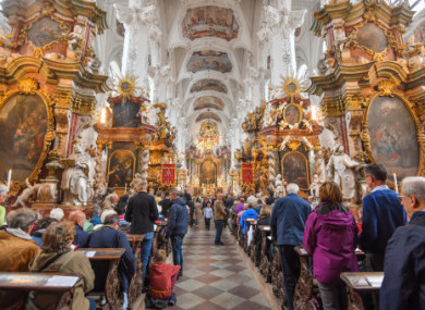 File photo. Catholic church in Brandenburg