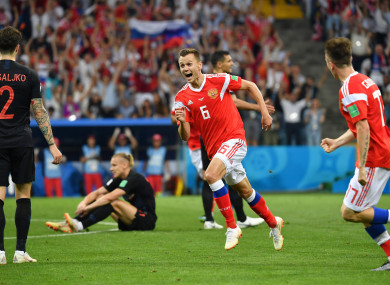 Denis Cheryshev was one of the stars of the World Cup.