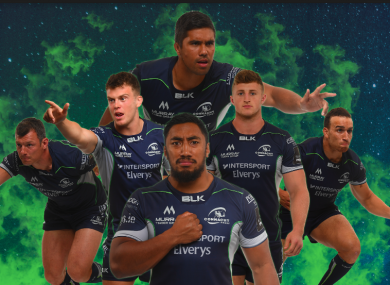 Connacht launched the kit this evening.