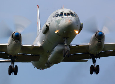 An An Ilyushin Il-20 moeil similar to the surveillance plane shot down.