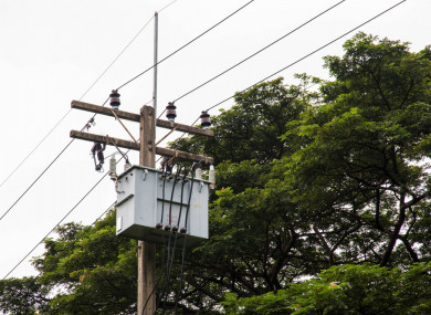 File photo of electricity wires