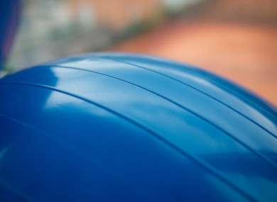 File photo of a yoga ball
