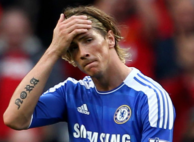 Fernando Torres (file pic).