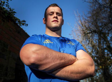 Ed Byrne will be hoping to lead from the front for Leinster this weekend.