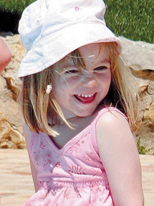 The last photo taken of Madeleine in Portugal before her disappearance in 2007.