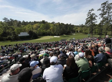 Spectators flock to the US Masters at Augusta National annually.