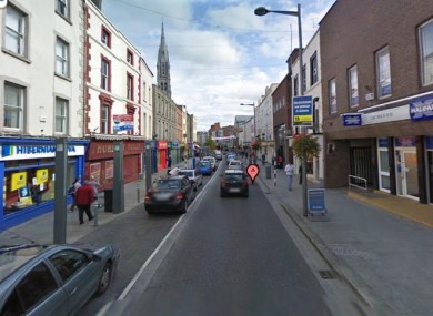 West Street, Drogheda, Co Louth, where the stabbing took place.