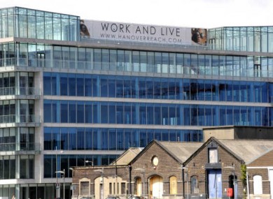 Empty office space at Hanover Quay in Dublin. Developers are reportedly attempting to buy back some of their NAMA-seized properties at a discount.