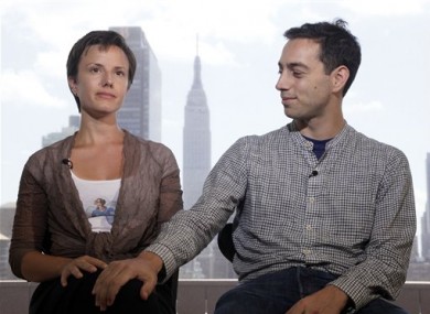 27 July, 2011: Sarah Shourd, a hiker freed by Iran, and Alex Fattal, brother of hiker Josh Fattal, who, along with Shane Bauer, have been detained since July 2009 in Iran, are interviewed in New York.
