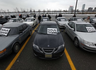 Saab Files For Bankruptcy After Last Ditch Deal To Save Car Company Saab Supporters In 2010 When The Car Company Was Previously Under Threat