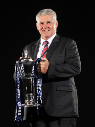 Wales coach Warren Gatland during the RBS 6 Nations Media Launch at the Hurlingham Club, London this morning.