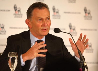 Premier League chief executive Richard Scudamore.