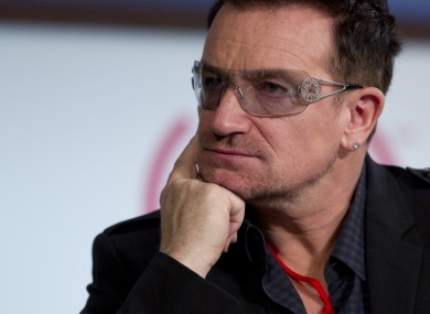 Bono wonders if he has enough for a sandwich.
