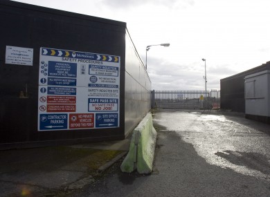 The Glass Bottle site in Ringsend, photographed in March 2010.