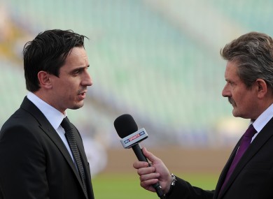 Gary Neville has been praised for his analysis this season.