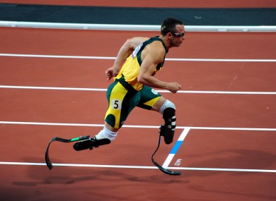 Oscar Pistorius: the most famous prosthetic-wearer.