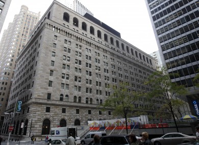 The Federal Reserve Building in Manhattan