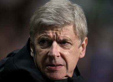 Arsene Wenger has received criticism from fans in recent weeks.
