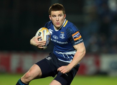 Andrew Conway will start at fullback for Leinster.