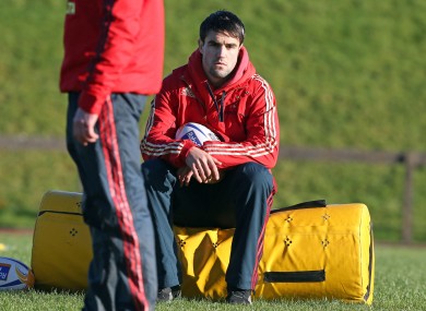 Murray missed his side's recent game with Glasgow as a result of the injury.