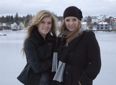 Blaer Bjarkardottir, left, and her mother, Bjork Eidsdottir (file photo)