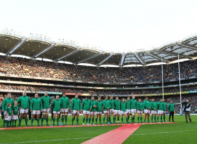 Could the Irish rugby team play in Croke Park?