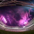 Allianz Football League Division 1, Croke Park 2/2/2013
Dublin vs Cork
Fireworks celebrate Croke Park reaching its centenary year. Pic: INPHO/Cathal Noonan