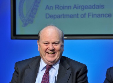 Minister for Finance Michael Noonan (file photo)