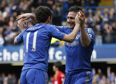The two goalscorers.