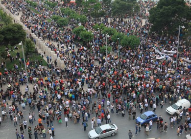 Greek Protests May 25th