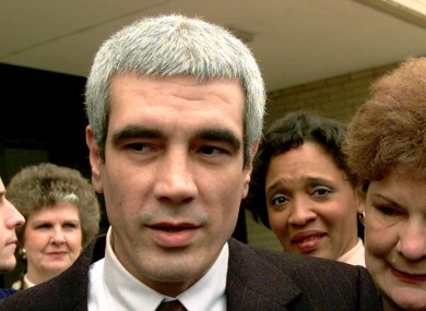 Kerry Max Cook after his release.