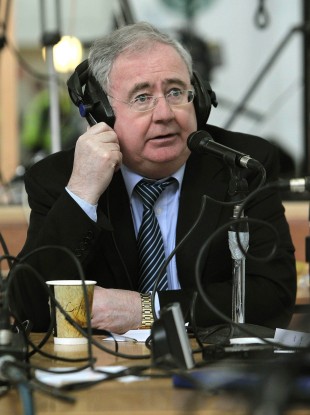 Pat Rabbitte doesn't think cavemen exist in Ireland.