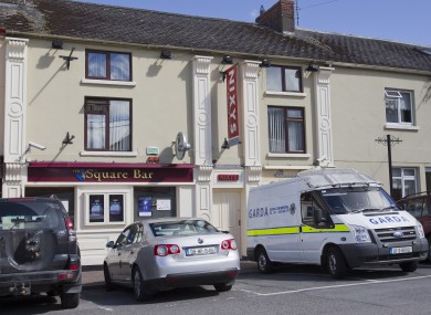The Square Bar where the man barricaded himself in and was arrested on Friday morning.