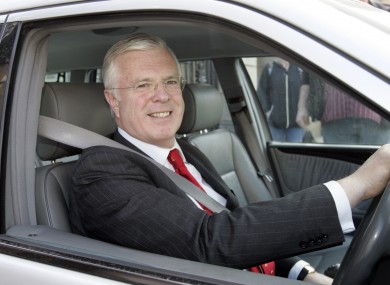 He's off: Peter Mathews has resigned from Fine Gael