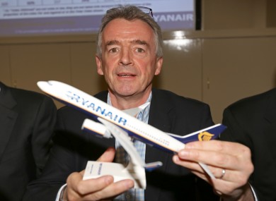 Ryanair CEO Michael O'Leary.