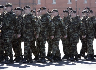 The infantry group deployed to Golan Heights.