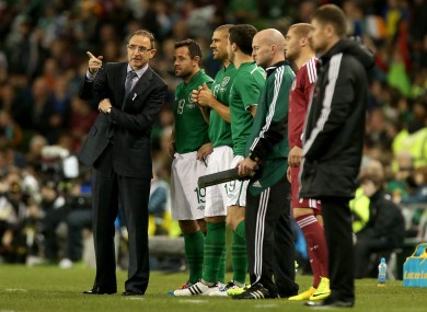 Long was sent on as a sub with Andy Reid and Jon Walters for the final 17 minutes.