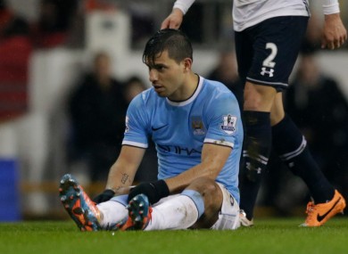 Aguero: already has 26 goals this season.