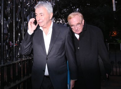 The PAC will seek to bring Kiely (left) and former CRC chairman Jim Nugent (right) back before it in the coming weeks.