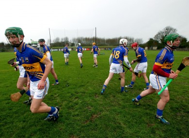 The Tipperary hurlers won't be in action today.