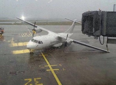The plane at Shannon today