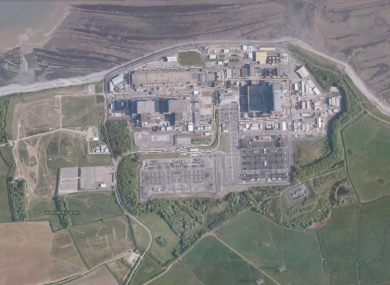 The current plant at Hinkley Point